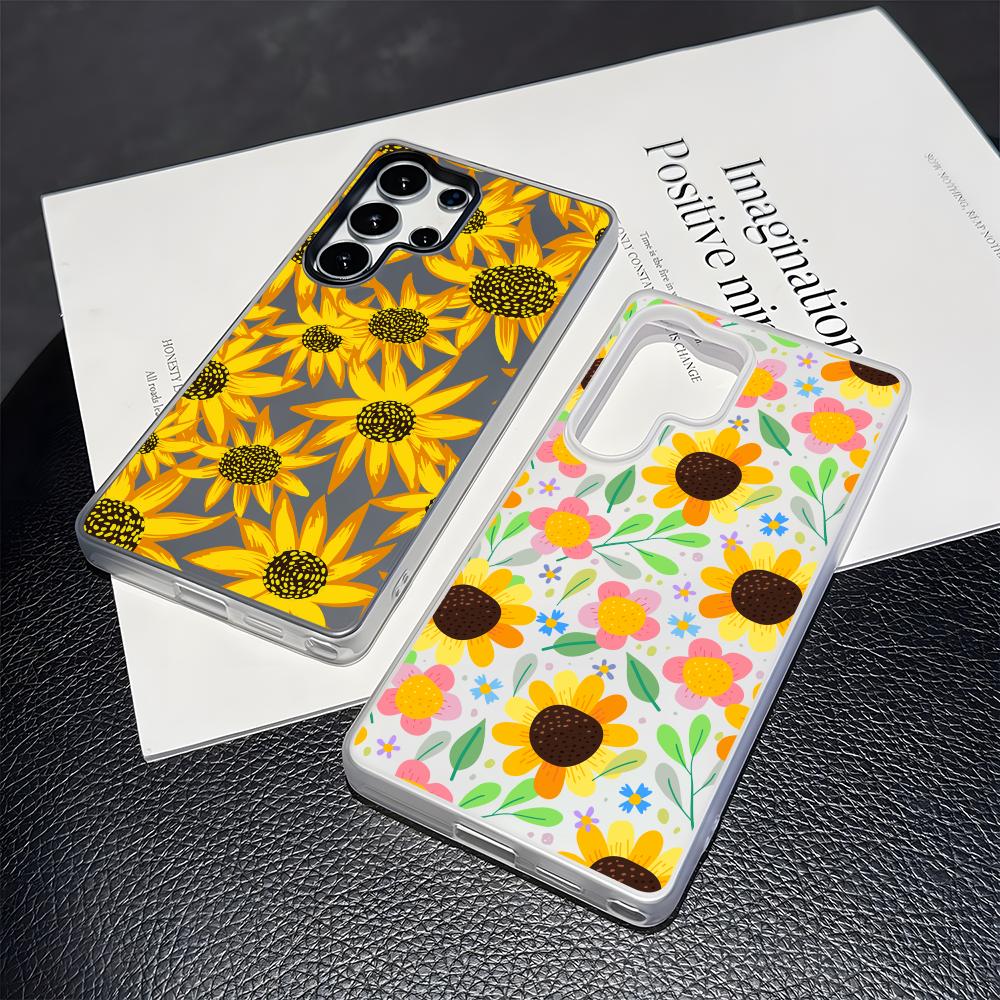 Yellow Sunflower Phone Case 2- - Phone Cases With Card Holder 리뷰 및 가격