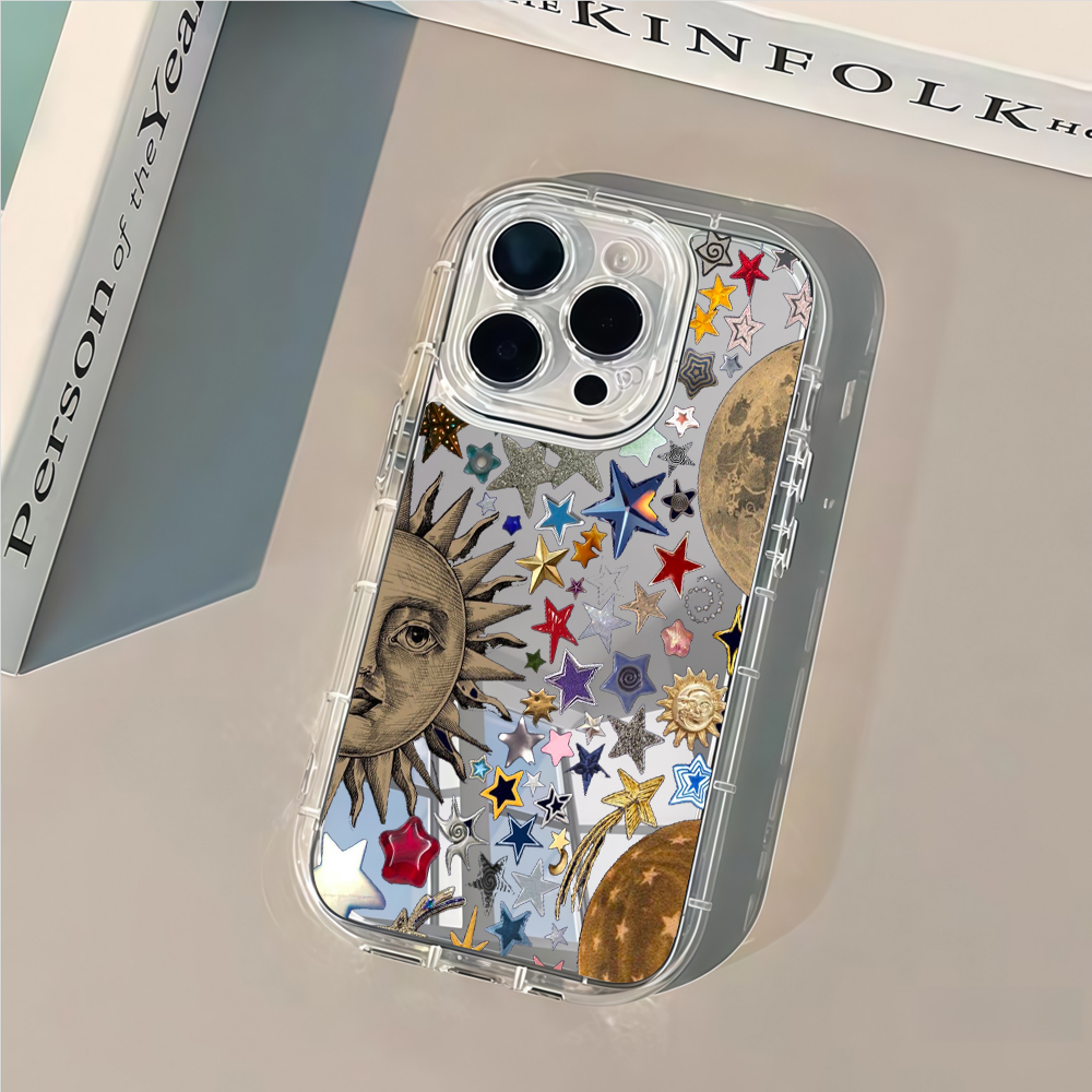 Celestial Gold Glitter Mirror  - Phone Cases Iphone 12 리뷰 및 가격