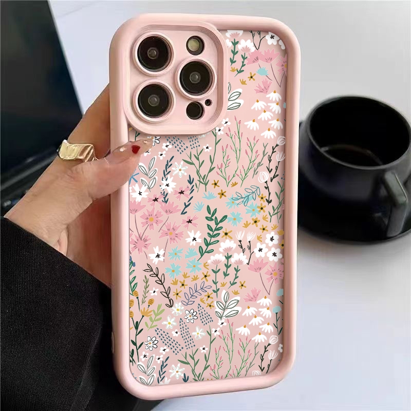 Pink High-bamboo Floral Patter - Phone Cases Xiaomi 리뷰 및 가격