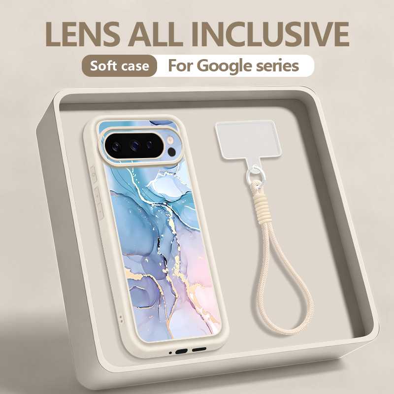 Marble Pattern TPU Phone Case  - Phone Cases Google Pixel 10 리뷰 및 가격