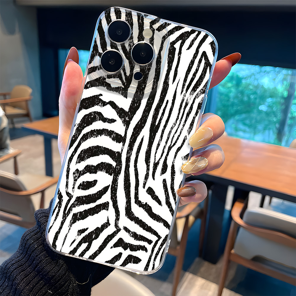 Artistic Zebra Pattern Silicon - Phone Cases Zebra 리뷰 및 가격