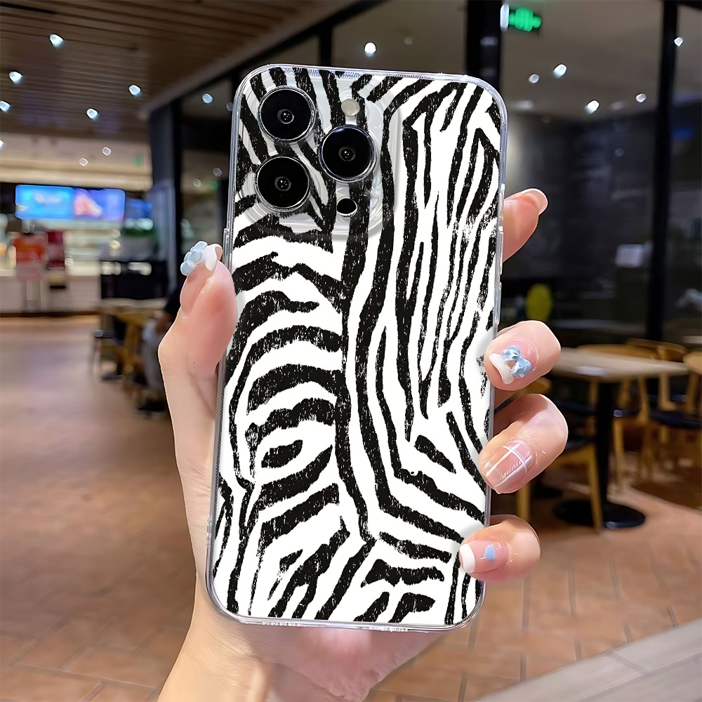 Artistic Zebra Pattern Silicon - Phone Cases Zebra 리뷰 및 가격