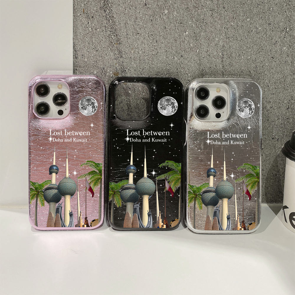 Customized Name leather phone  - Phone Cases Kuwait 리뷰 및 가격