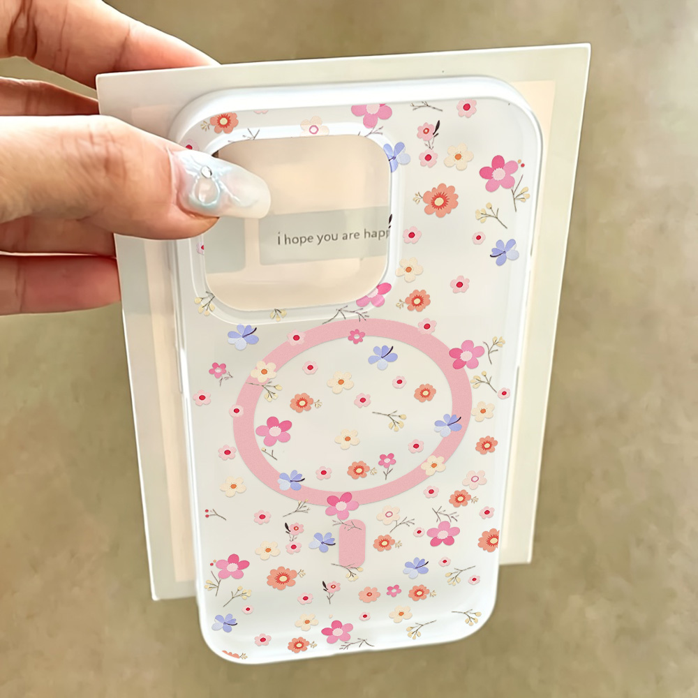 Flower Clear For Magsafe Phone - Phone Cases Quality 리뷰 및 가격