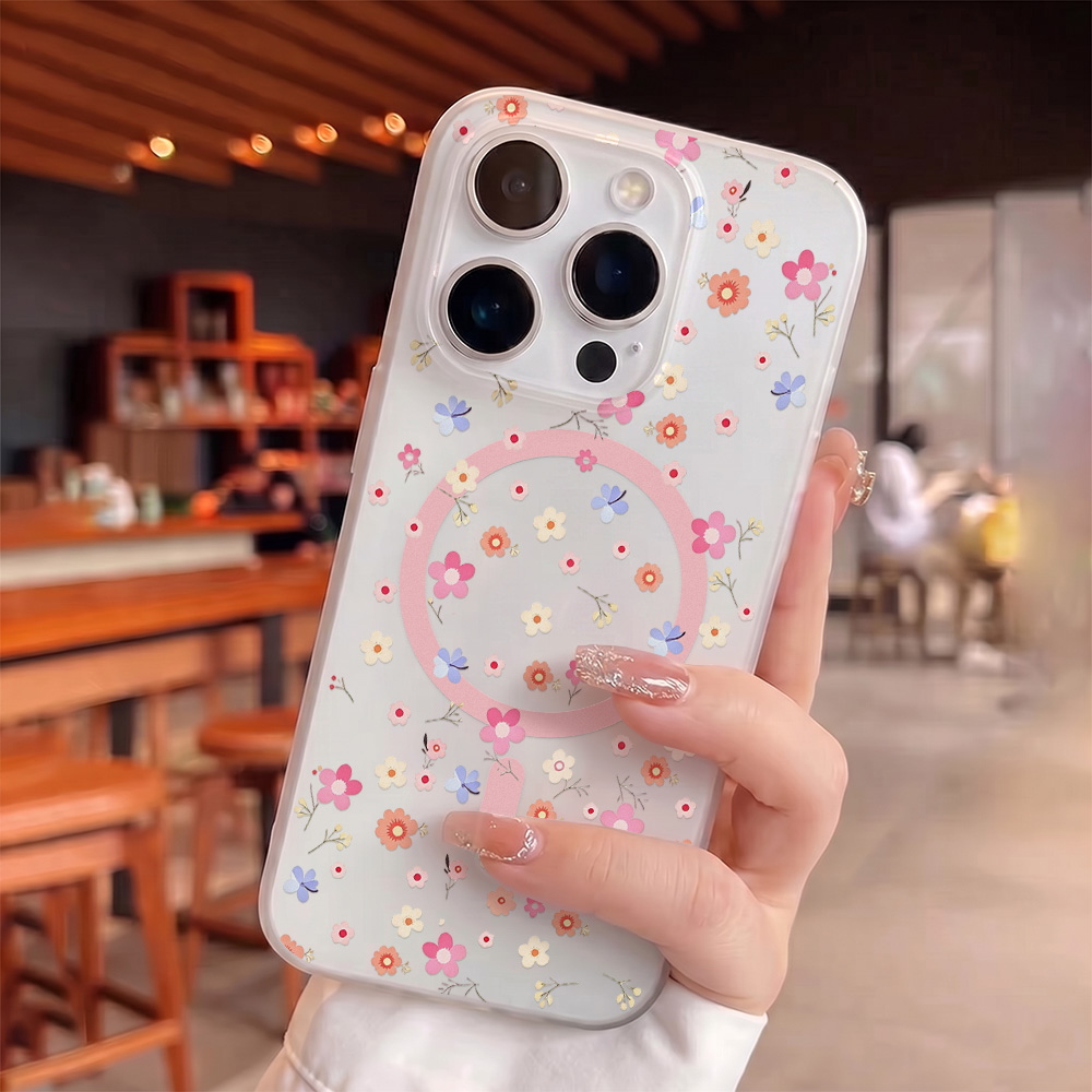 Flower Clear For Magsafe Phone - Phone Cases Quality 리뷰 및 가격