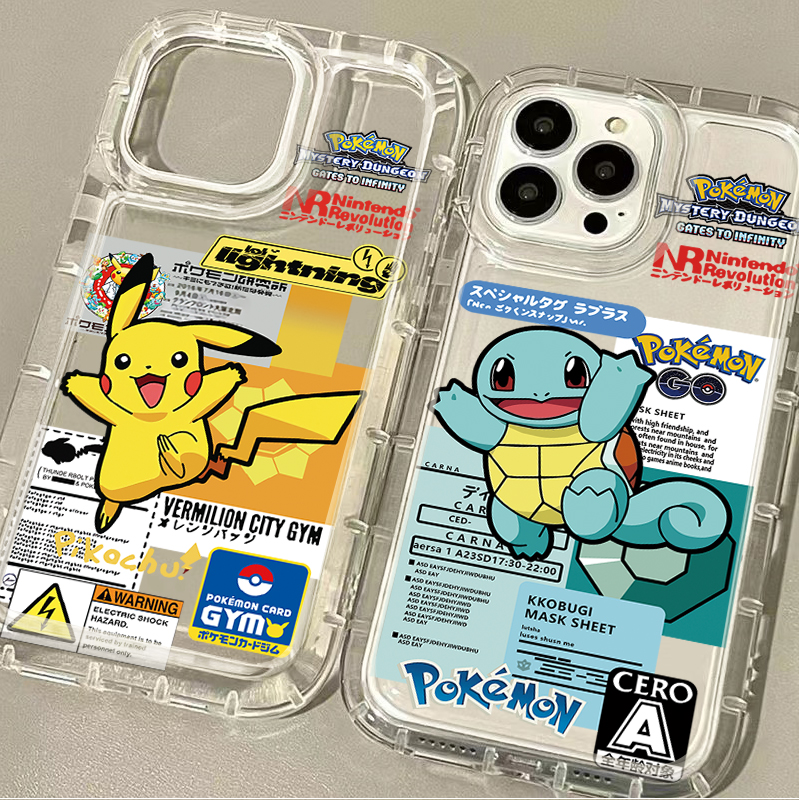 P-Pokemon Cool Pikachu Squirtl - Phone Cases Xiaomi 리뷰 및 가격