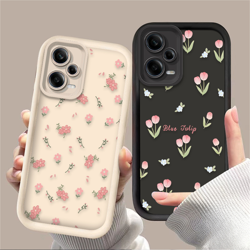 Retro Tulip Flower Phone Case  - Phone Cases Xiaomi 리뷰 및 가격