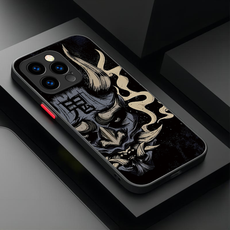 Samurai Hannya Mask Ghost Prin - Phone Cases Xs Max 리뷰 및 가격