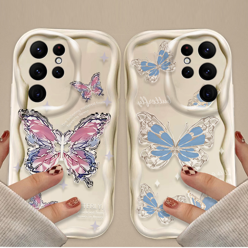 Glitter Metal Butterfly Phone  - Phone Cases Metal 리뷰 및 가격