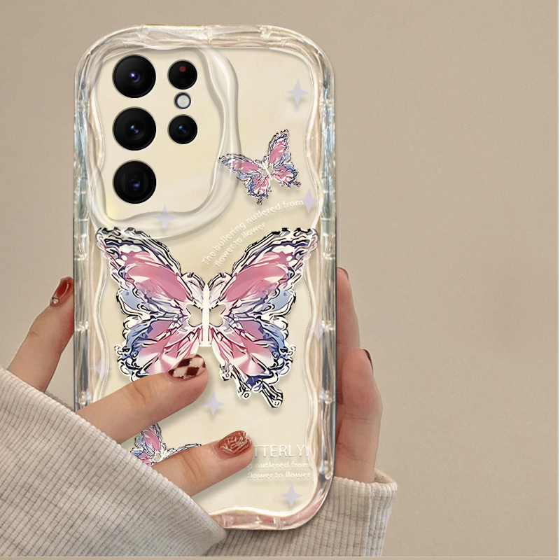 Glitter Metal Butterfly Phone  - Phone Cases Metal 리뷰 및 가격