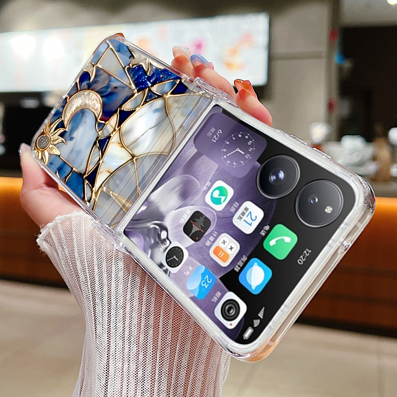 Retro Moon Star Pattern Phone  - Phone Cases Xiaomi 리뷰 및 가격