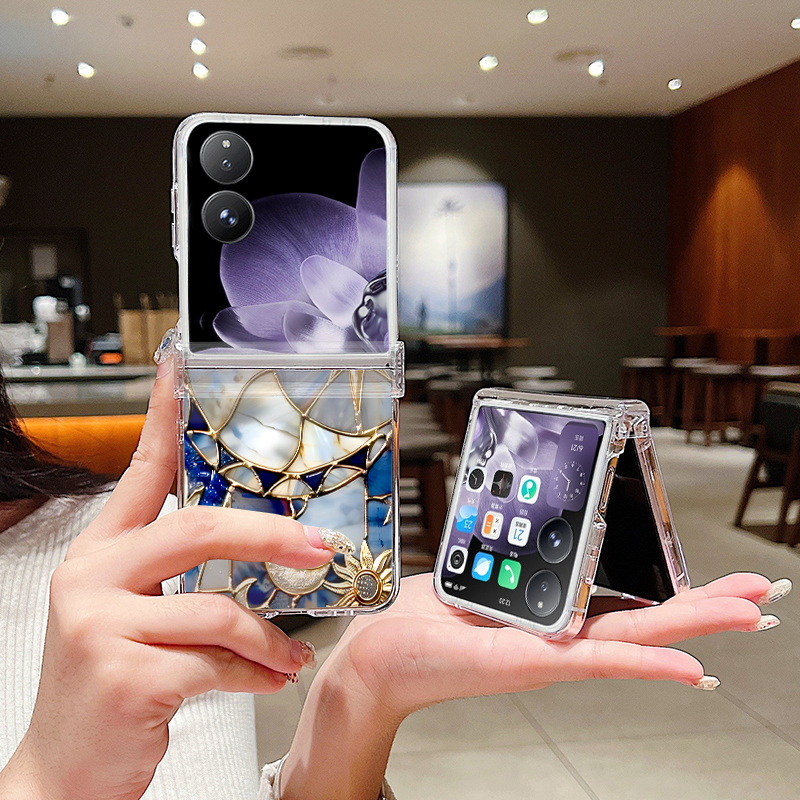 Retro Moon Star Pattern Phone  - Phone Cases Xiaomi 리뷰 및 가격