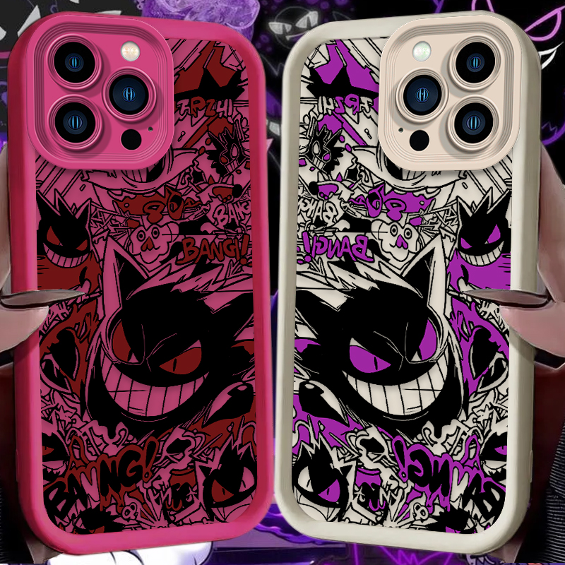 P-Pokemon Gengar Graffiti Phon - Phone Cases Iphone 12 리뷰 및 가격