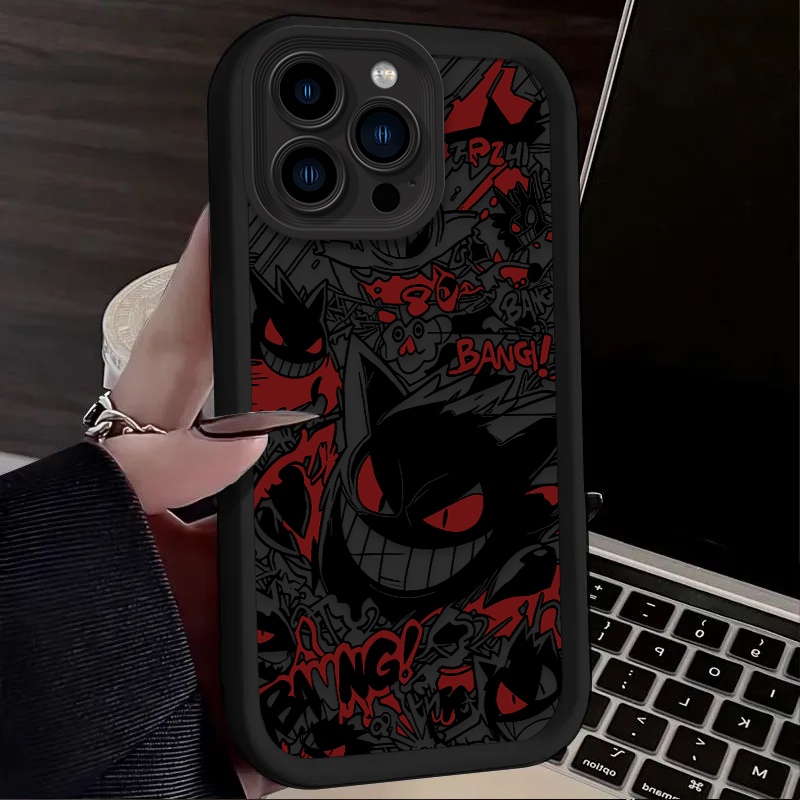P-Pokemon Gengar Graffiti Phon - Phone Cases Iphone 12 리뷰 및 가격