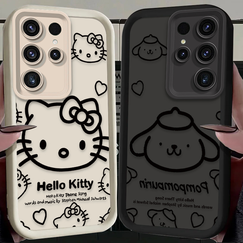 Sanrio Hello Kitty Pompom Puri - Phone Cases For Samsung S22 리뷰 및 가격