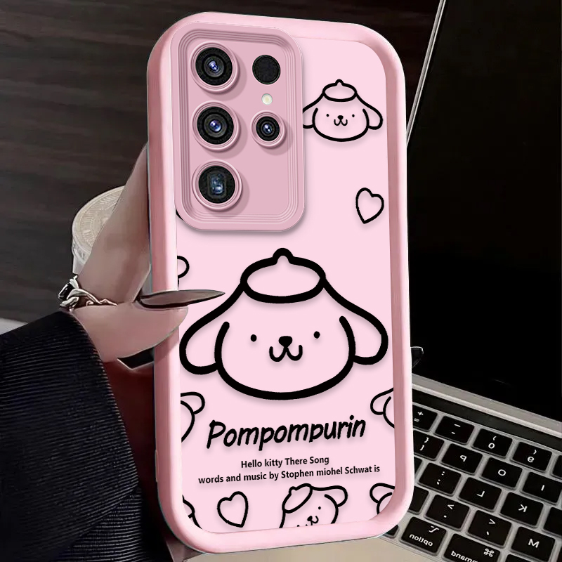 Sanrio Hello Kitty Pompom Puri - Phone Cases For Samsung S22 리뷰 및 가격