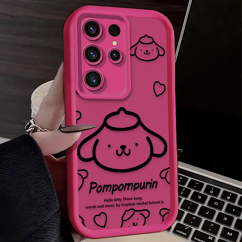 Sanrio Hello Kitty Pompom Puri - Phone Cases For Samsung S22 리뷰 및 가격