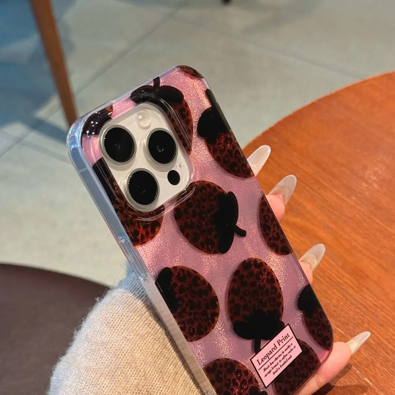 Water ripple glitter brown leo - Phone Cases Zebra 리뷰 및 가격