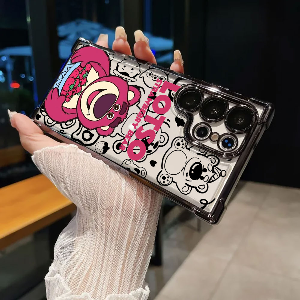 Lotso Strawberry Bear Silicone - Phone Cases Disney 리뷰 및 가격
