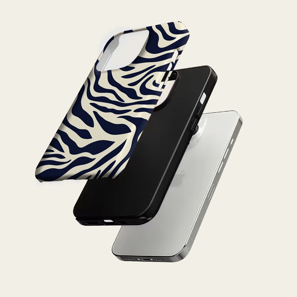 Navy Zebra Phone Case for IPho - Phone Cases Zebra 리뷰 및 가격