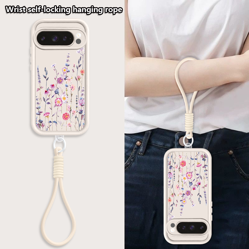 Little Flower Pattern Lanyard  - Phone Cases Pixel 9A 리뷰 및 가격