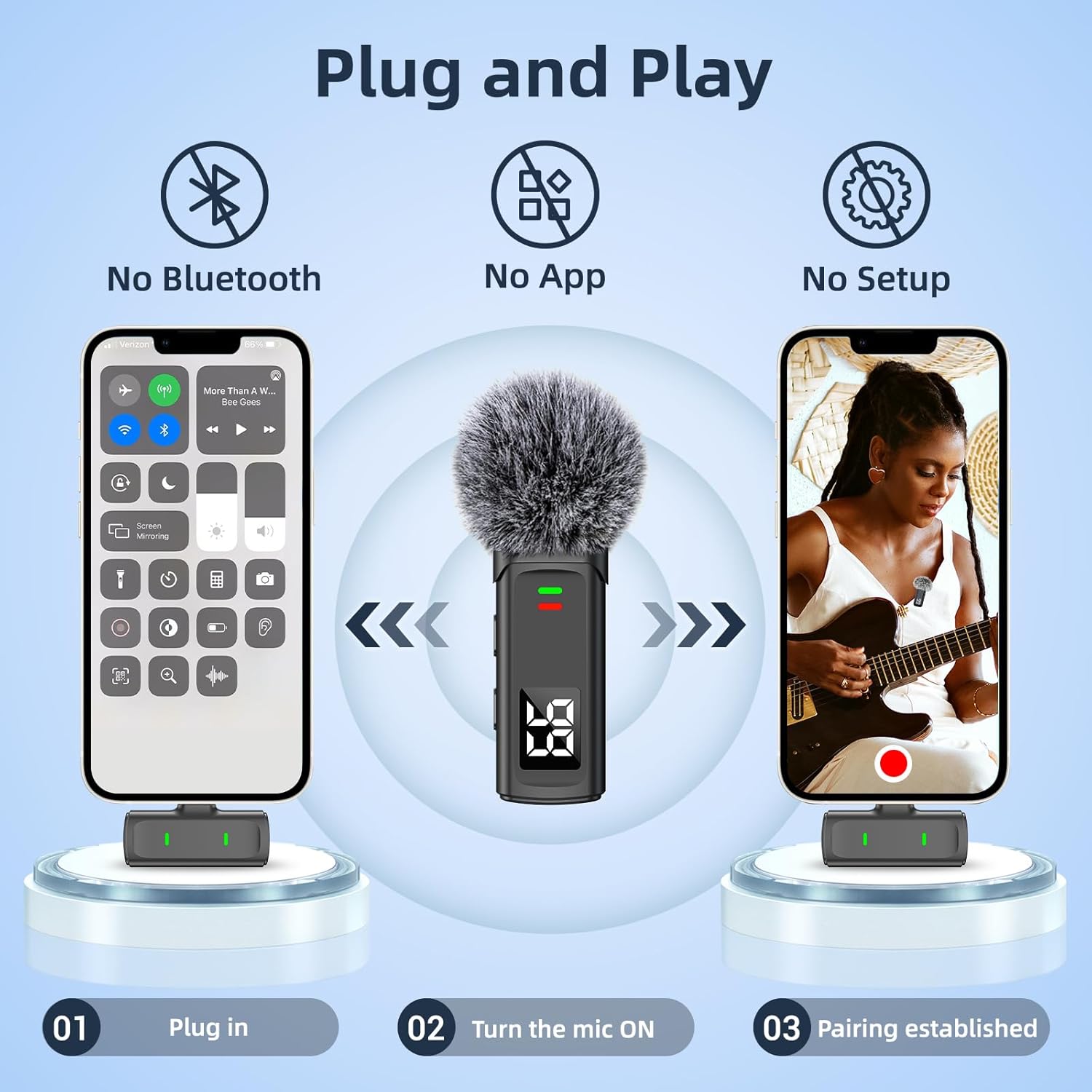 Wireless Lavalier Microphone f - Phone Cases Iphone 리뷰 및 가격