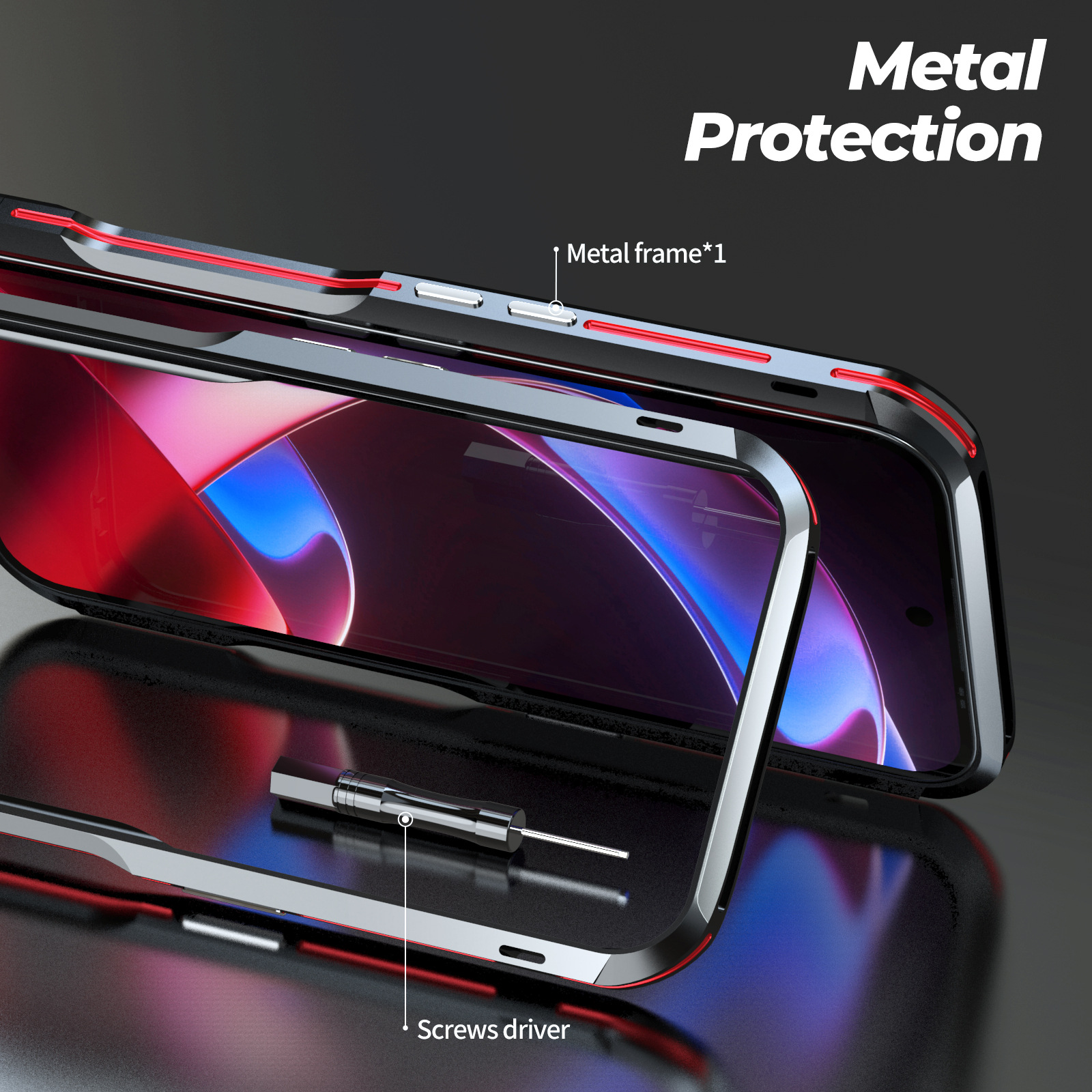 Original LUPHIE Metal Frame Fo - Phone Cases Aviation 리뷰 및 가격
