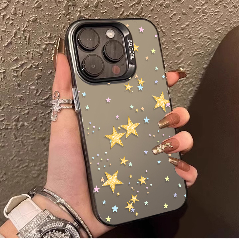 Colorful Star Pattern Matte Ha - Phone Cases Xiaomi 리뷰 및 가격