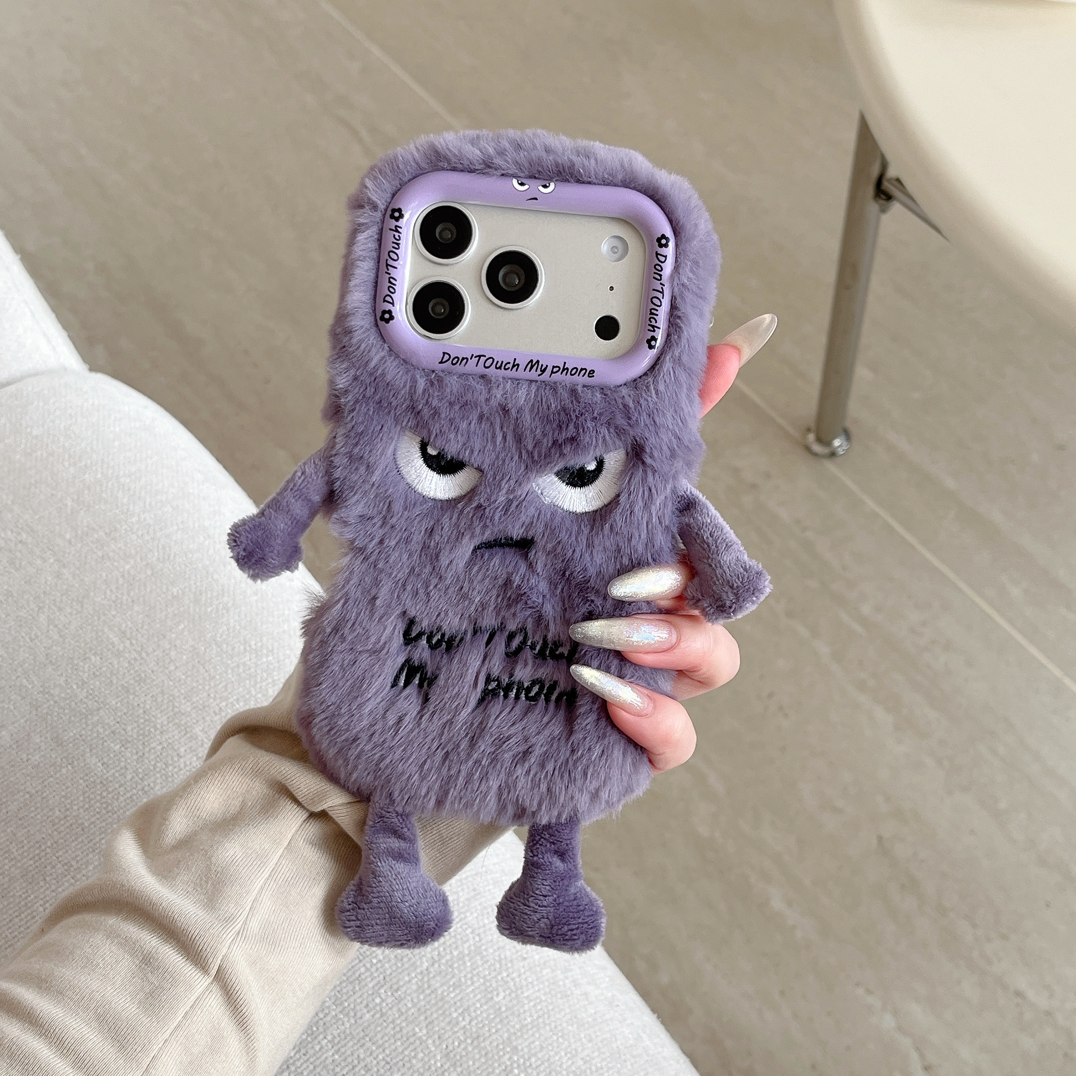 Cute Plush Phone Case with Qui - Phone Cases Iphone 리뷰 및 가격
