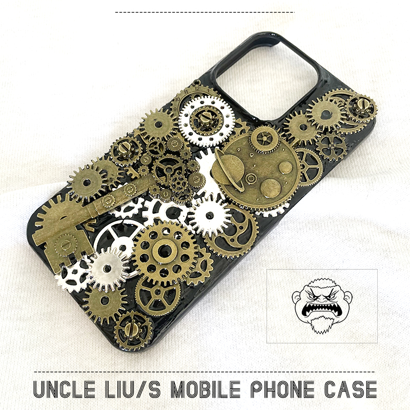 4128 3D Metal Gear Handmade Ph - Phone Cases Quality 리뷰 및 가격