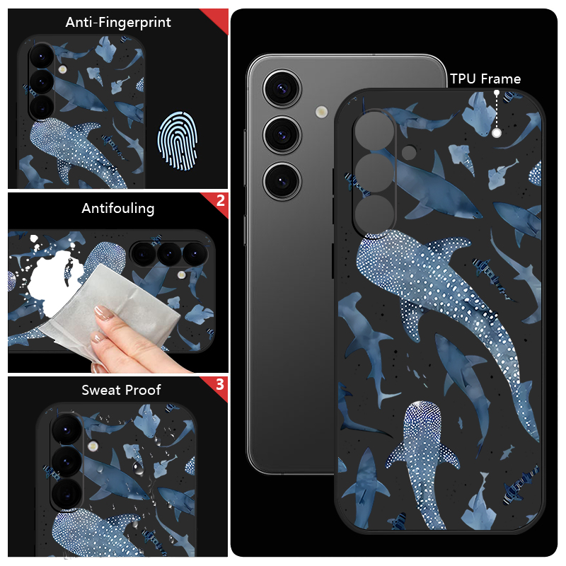Whale Pattern Lanyard Case For - Phone Cases For Samsung A14 리뷰 및 가격