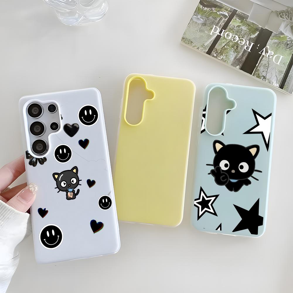 Chococat Phone Case Clear TPU  - Phone Cases With Card Holder 리뷰 및 가격