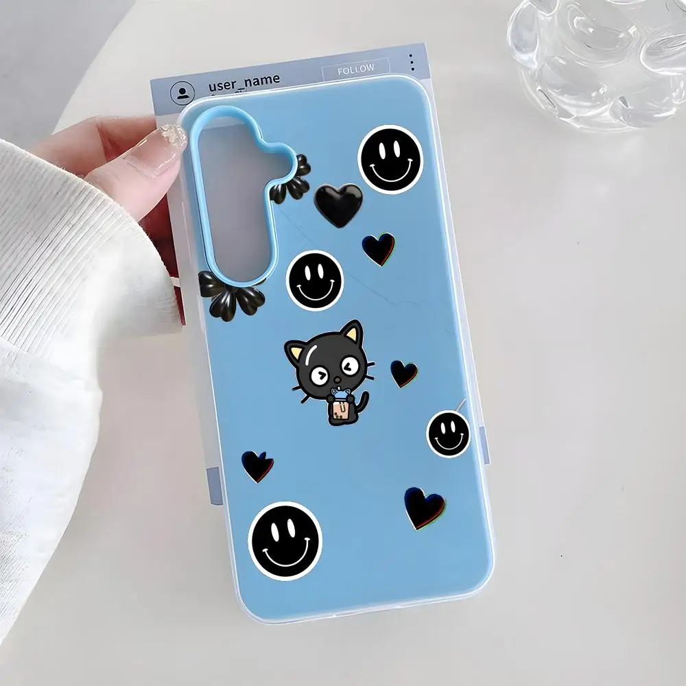 Chococat Phone Case Clear TPU  - Phone Cases With Card Holder 리뷰 및 가격