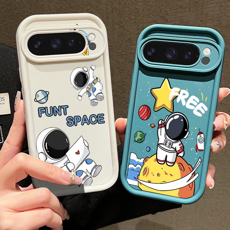 Cartoon Astronaut Print TPU Ph - Phone Cases Google Pixel 10 리뷰 및 가격