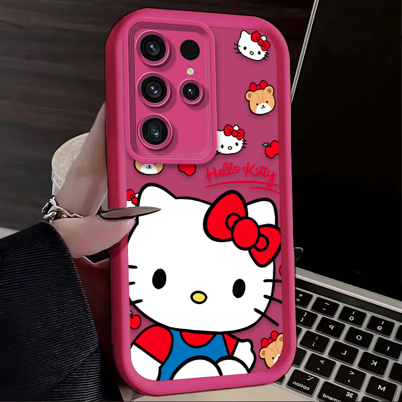 Sanrio Hello Kitty Silicone Ca - Phone Cases For Samsung S22 리뷰 및 가격