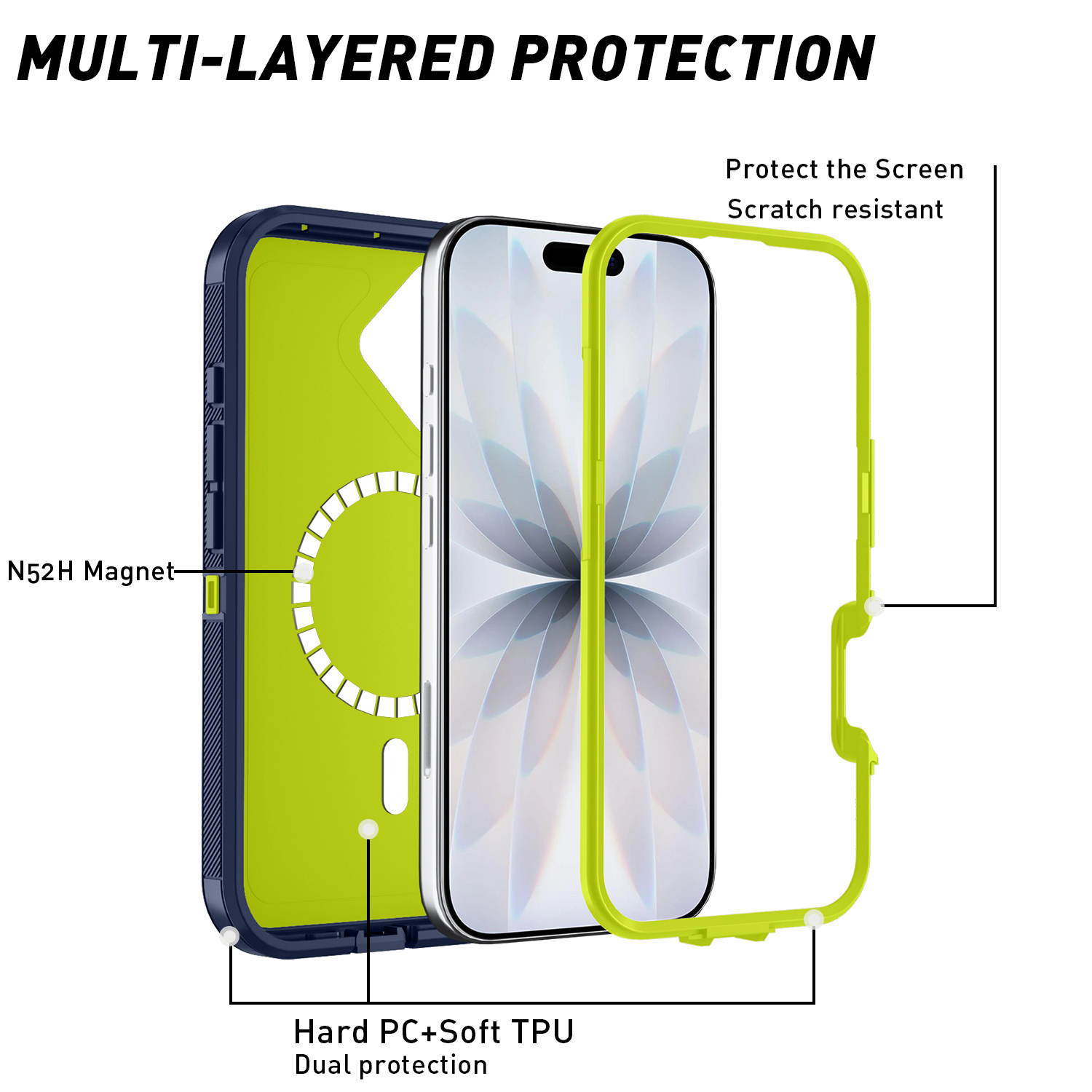 For Magsafe Armor Heavy Duty P - Phone Cases Heavy Duty 리뷰 및 가격