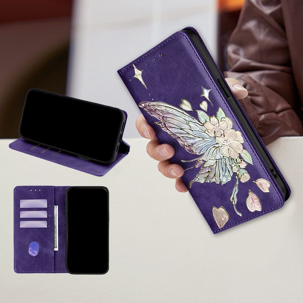 Painted Magnetic Flip Leather  - Phone Cases For Samsung S22 리뷰 및 가격