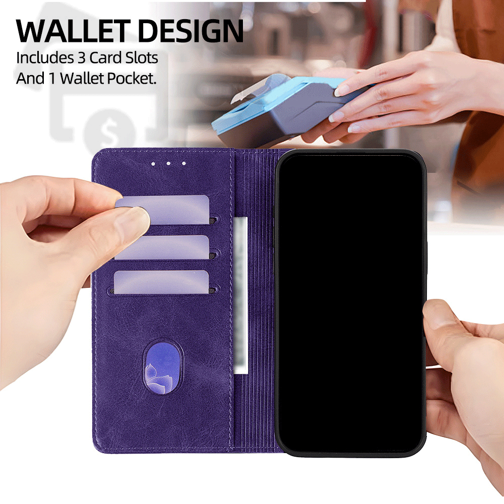 Painted Magnetic Flip Leather  - Phone Cases For Samsung S22 리뷰 및 가격